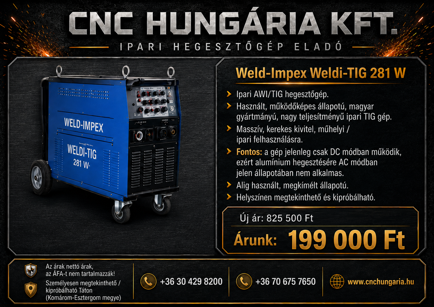 Weld-Impex Weldi-TIG 281 W
