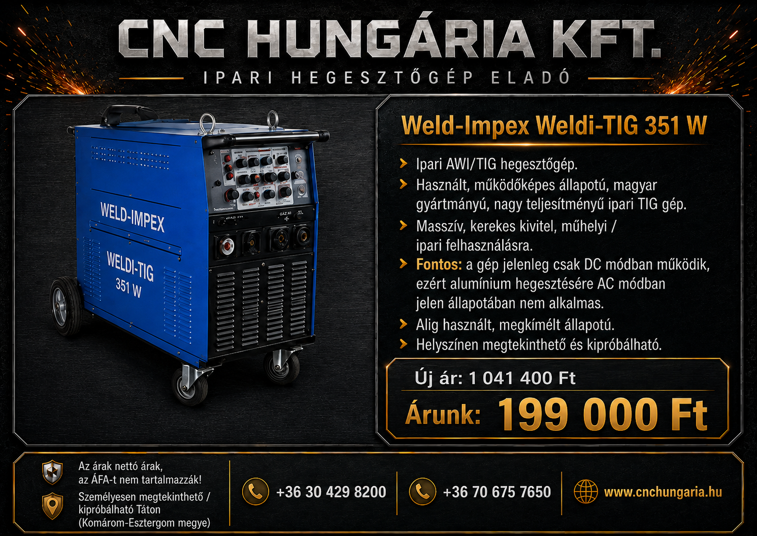 Weld-Impex Weldi-TIG 351 W
